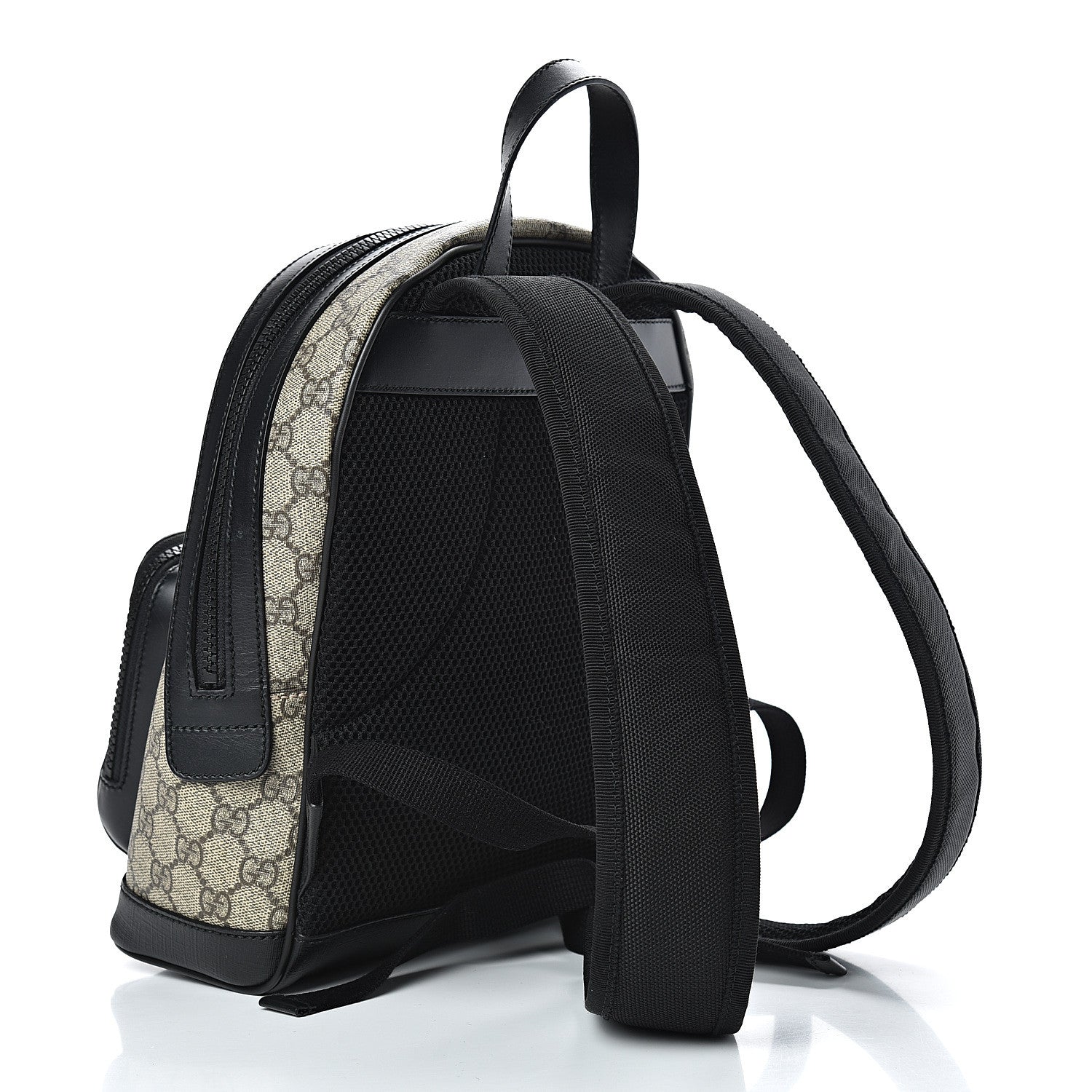 Gucci GG Supreme Monogram Small Eden Day Backpack Black 2 of 14