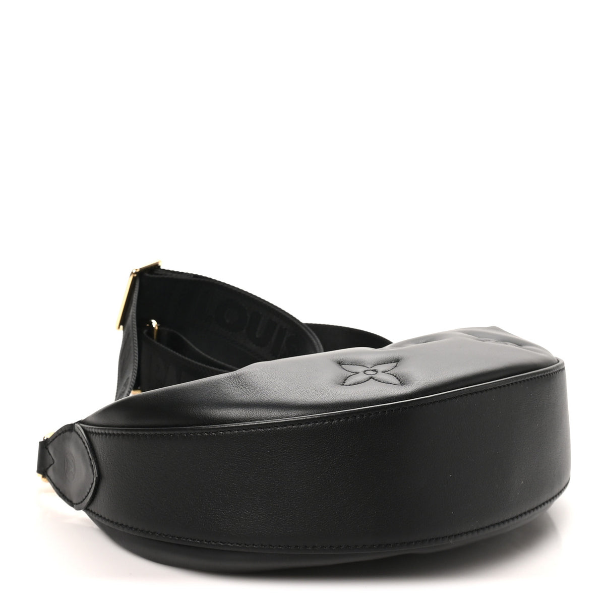 Calfskin Bubblegram Over The Moon Black