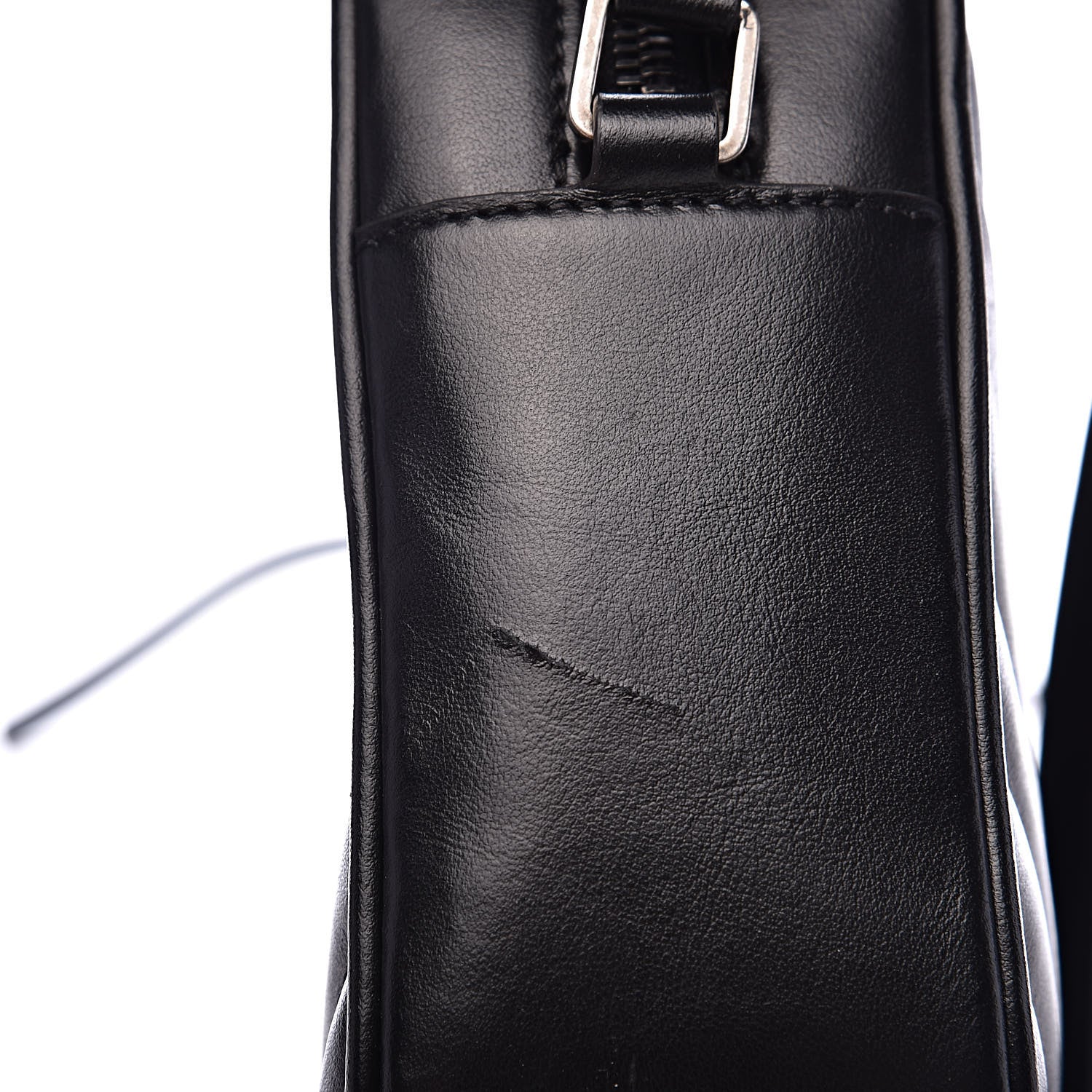 Saint Laurent Calfskin Matelasse Monogram Lou Camera Bag Black 11 of 11