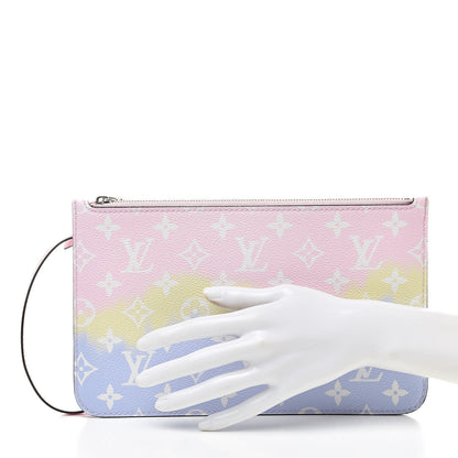 Louis Vuitton Monogram Escale Neverfull MM GM Pochette Pastel 2 of 7
