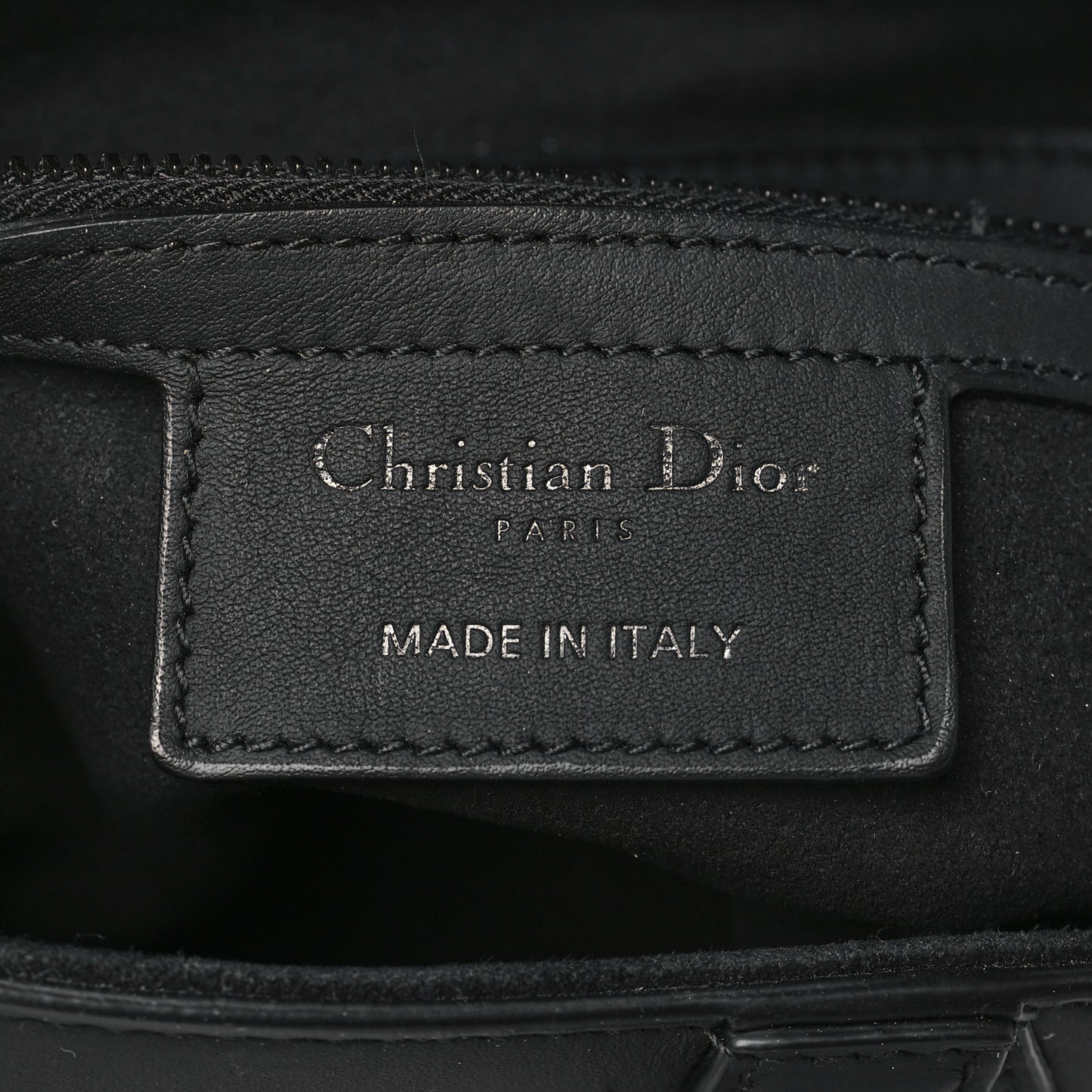 Ultra Matte Calfskin Saddle Bag Black