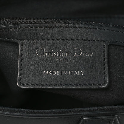 Christian Dior Ultra Matte Calfskin Saddle Bag Black 6 of 10
