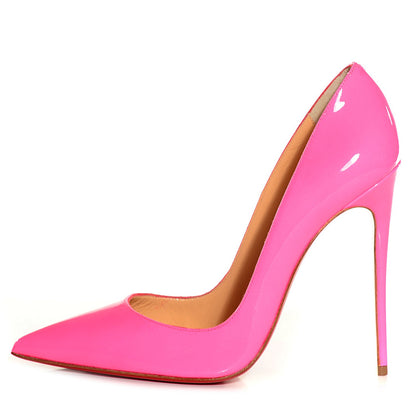 Christian Louboutin Patent So Kate 120 Pumps 40 Shocking Pink 1 of 7