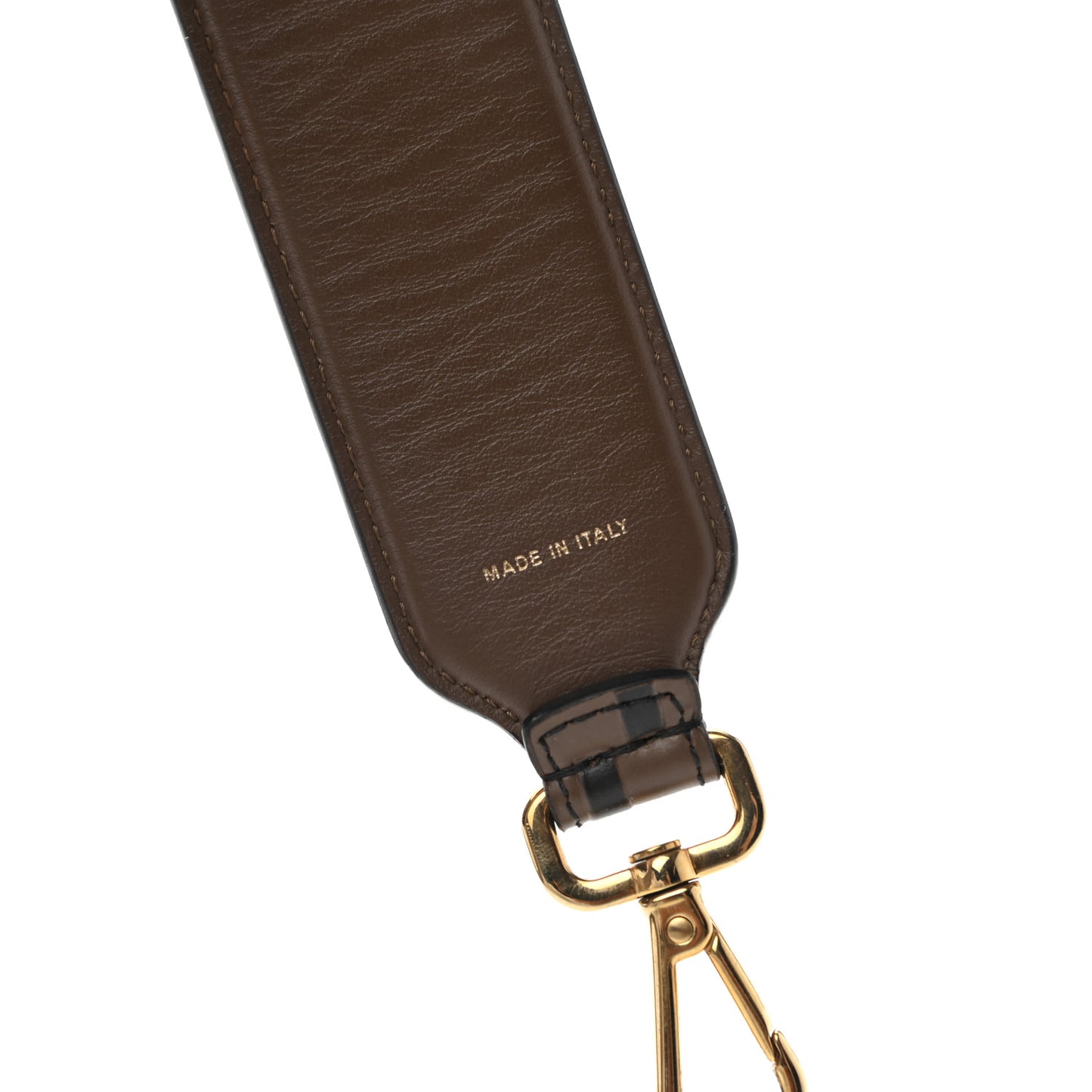 Vitello Century Bi-Color FF 1974 Embossed Strap You Maya Black