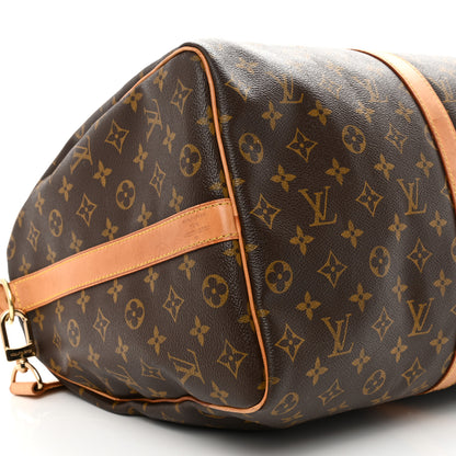Louis Vuitton Monogram Keepall Bandouliere 50 9 of 15