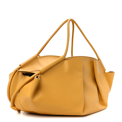 Loewe Shiny Nappa Calfskin Paseo XL Tote Yellow 3 of 11