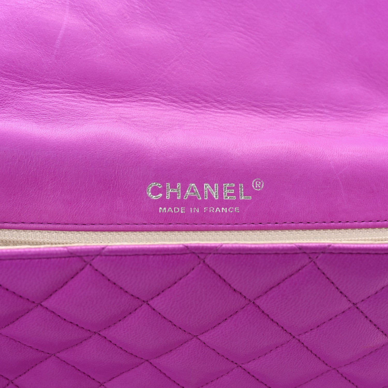 Chanel Lambskin Heart Valentine Medium Flap Fuchsia 6 of 10