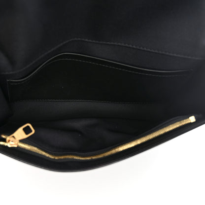 Louis Vuitton Patent Neo Sobe Louise EW Clutch Black 5 of 6