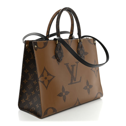 Louis Vuitton Reverse Monogram Giant Onthego MM 3 of 11