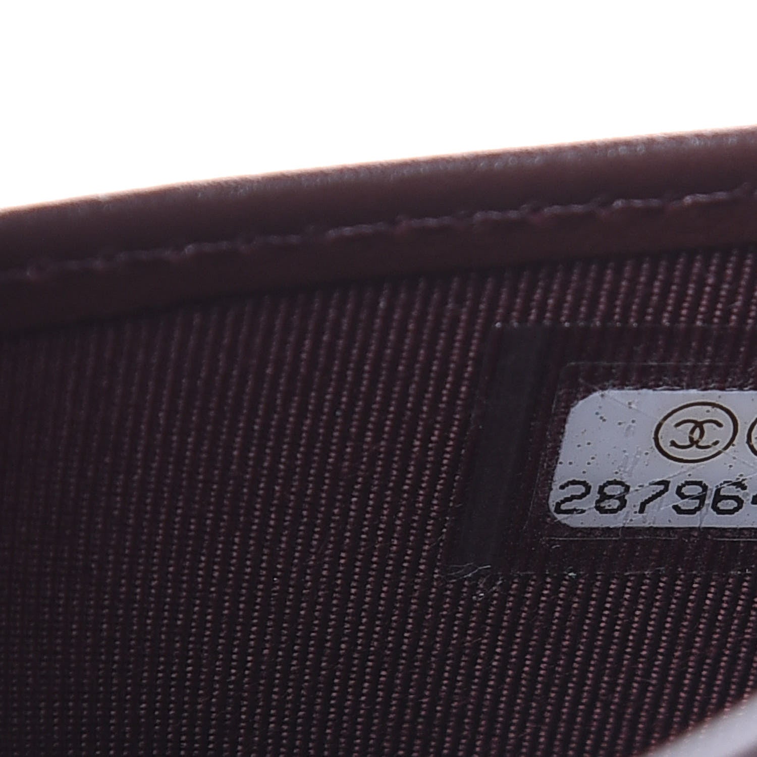Chanel Caviar Quilted Yen Wallet Black 8 of 9