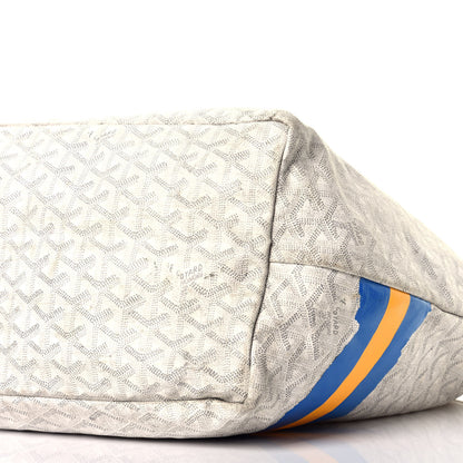 Goyard Goyardine Saint Louis GM White 8 of 10