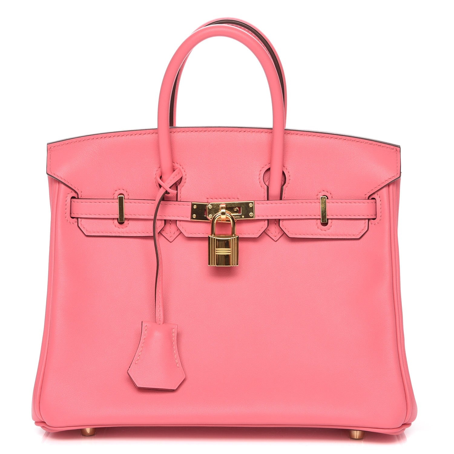 Hermes Swift Birkin 25 Rose Azalee 1 of 29