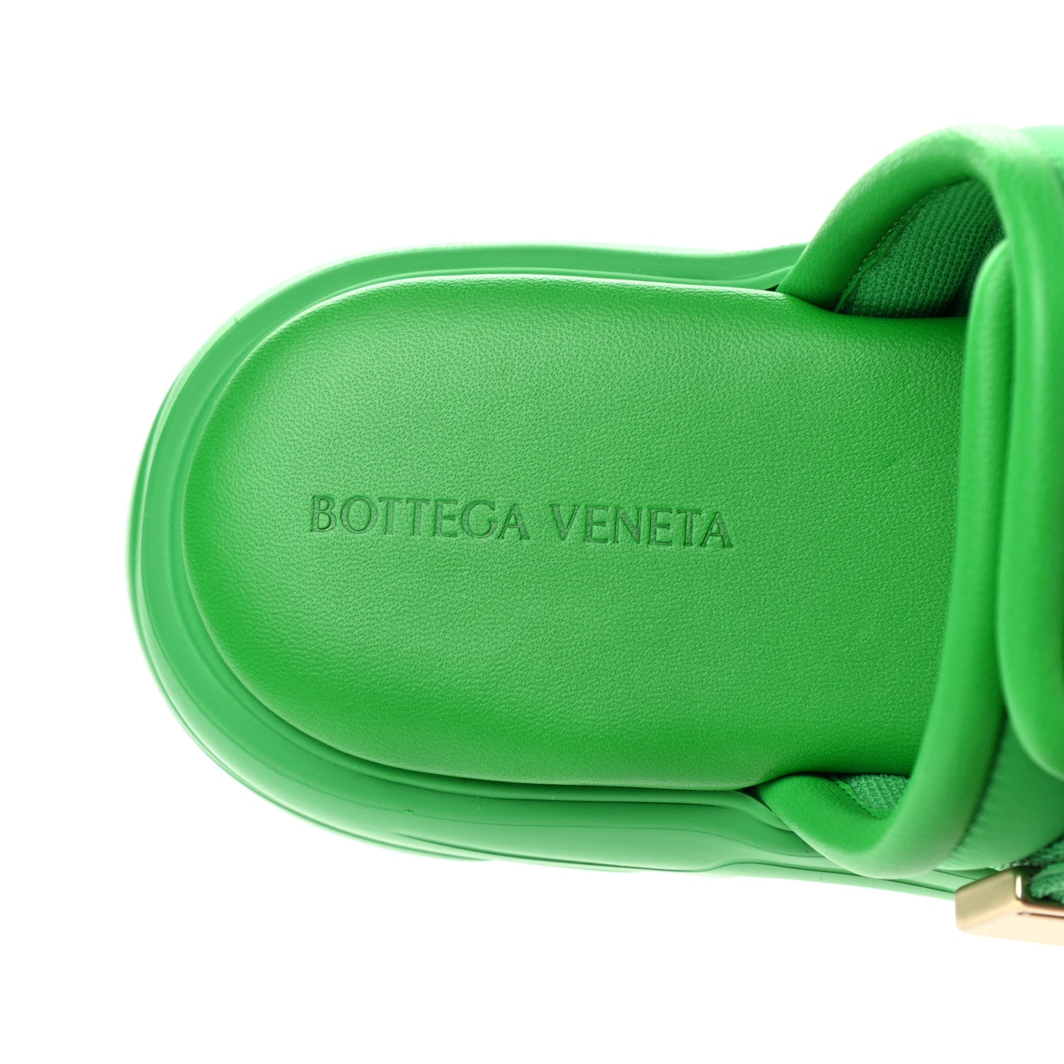 Bottega Veneta Nappa Flash 45mm Flat Sandals 39 Grass 7 of 8