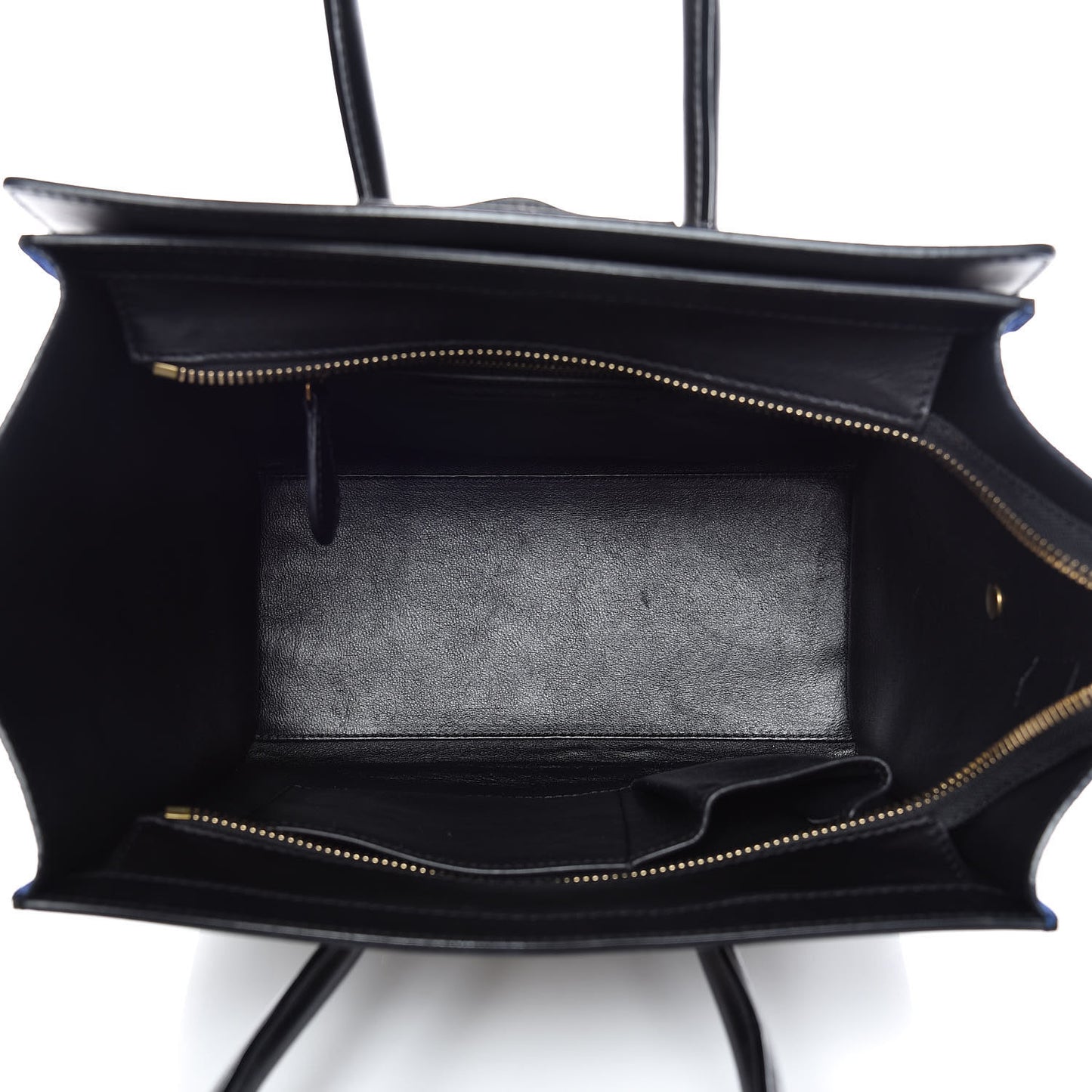 Elephant Calfskin Suede Micro Tri-Color Luggage Sand