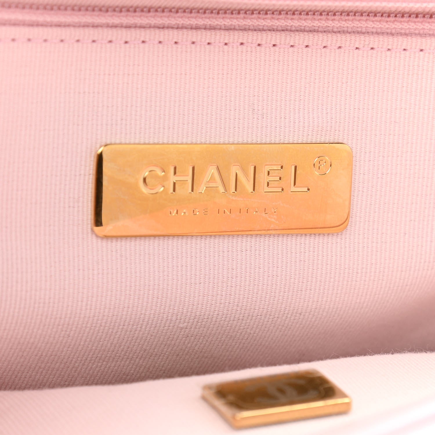 Chanel Lambskin Quilted Medium Chanel 19 Flap Light Pink 6 of 11