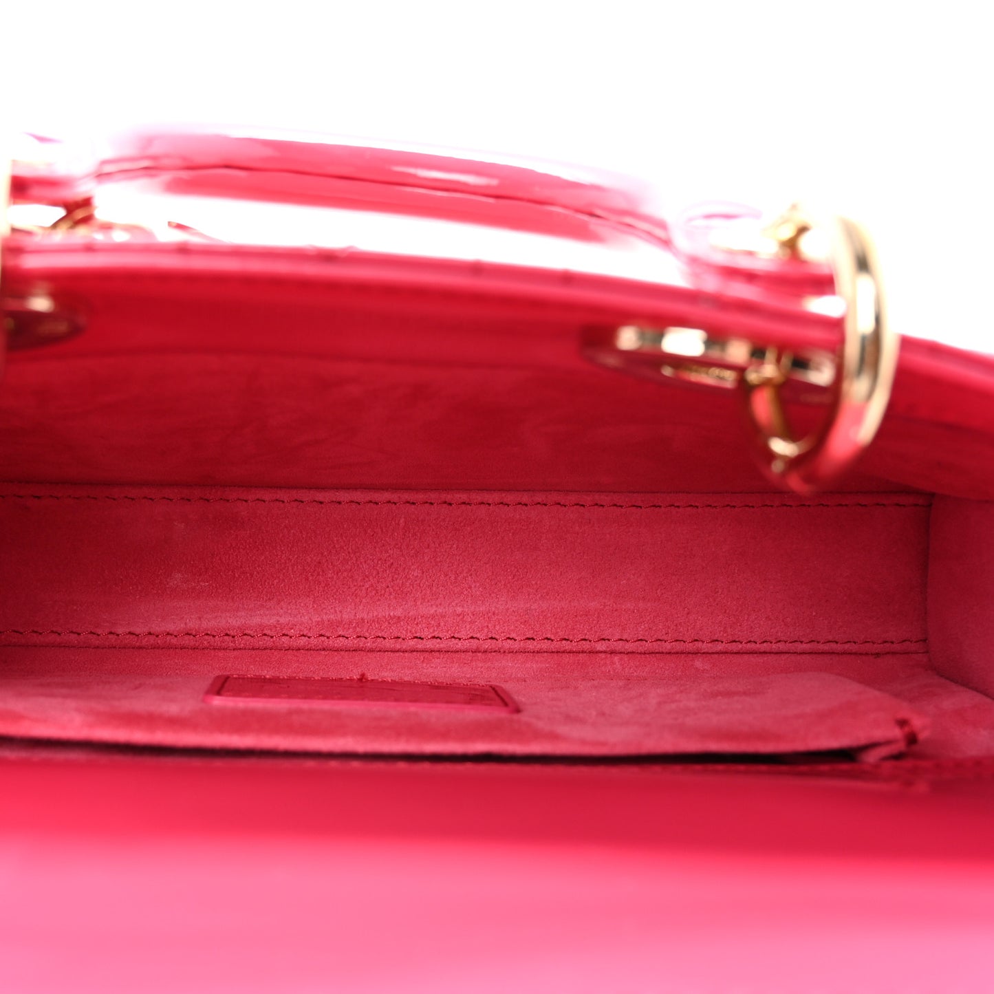 Patent Cannage Small Lady D-Joy Mexican Red