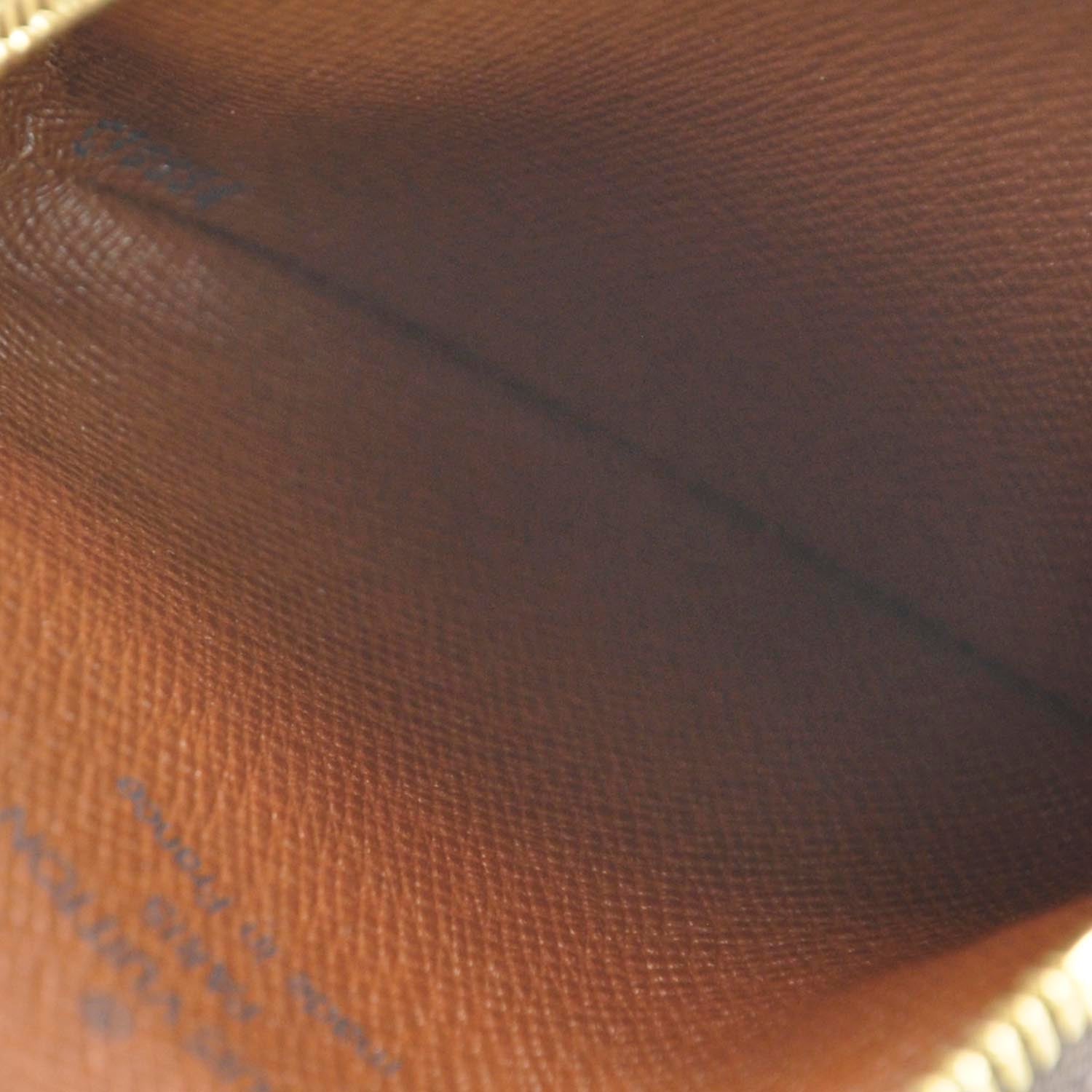 Louis Vuitton Monogram Porte-Monnaie Round Coin Purse 5 of 7