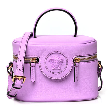 Versace Grained Calfskin Medusa Vanity Case Liatris 1 of 9