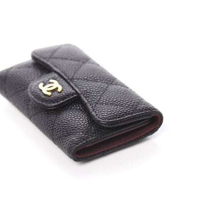 Chanel Caviar Quilted 6 Key Holder Black 12 of 14
