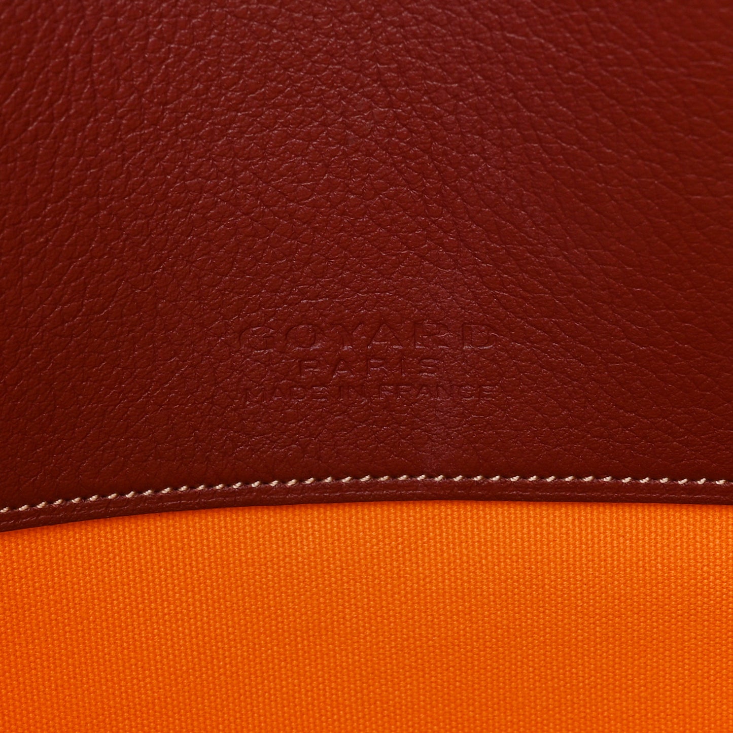 Goyardine Senat Pochette MM Burgundy