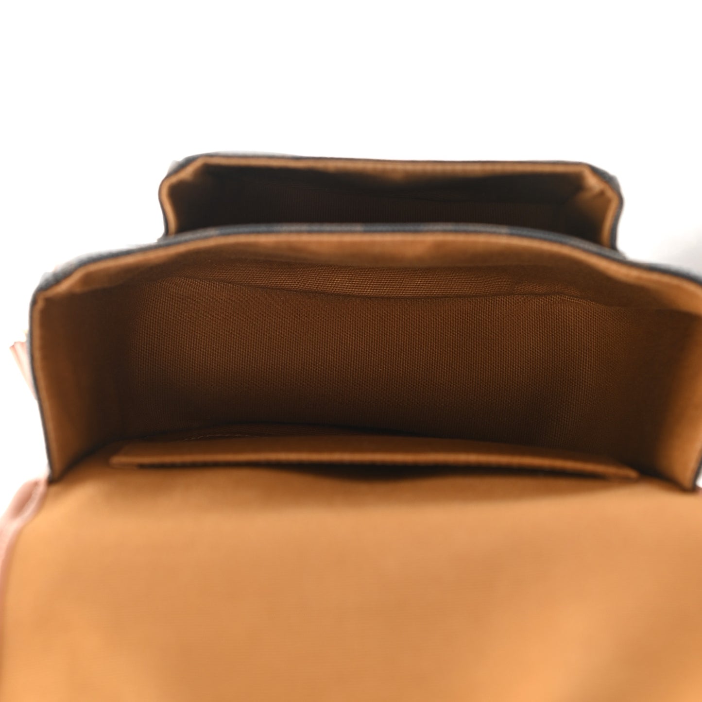 Triomphe Canvas Medium Folco Bag Tan