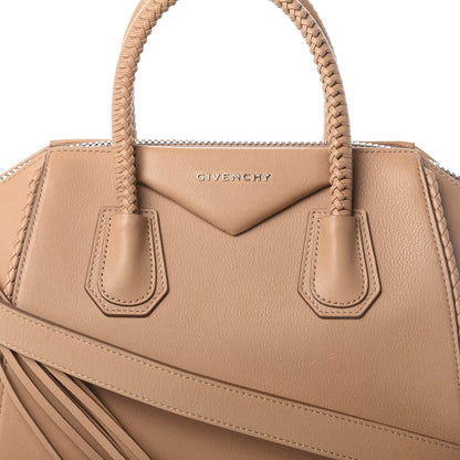 Givenchy Sugar Goatskin Braided Small Antigona Medium Beige 9 of 11