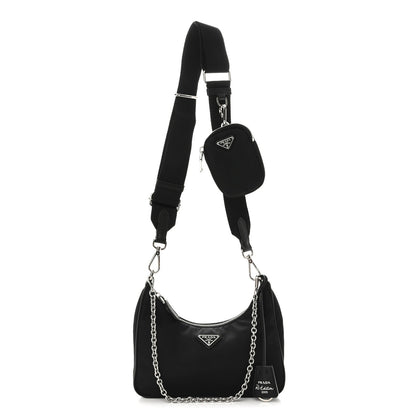 Prada Nylon Re-Edition 2005 Shoulder Bag Black 1 of 11