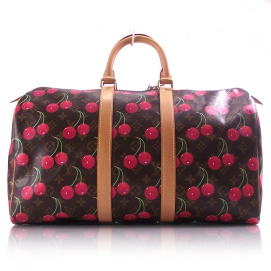 Monogram Cerises Keepall 45