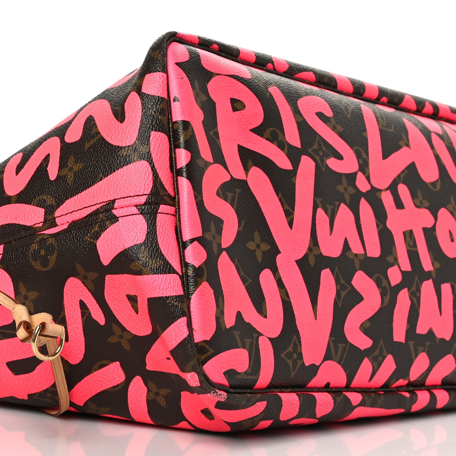 Louis Vuitton Monogram Graffiti Neverfull GM Fuchsia 8 of 10