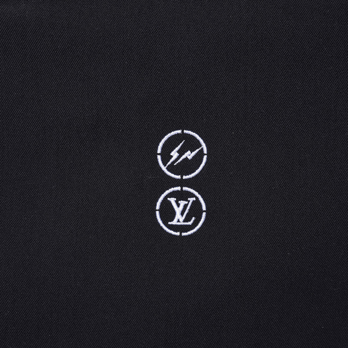 Louis Vuitton Canvas Fragment Cabas Light Tote Bag Black 8 of 10