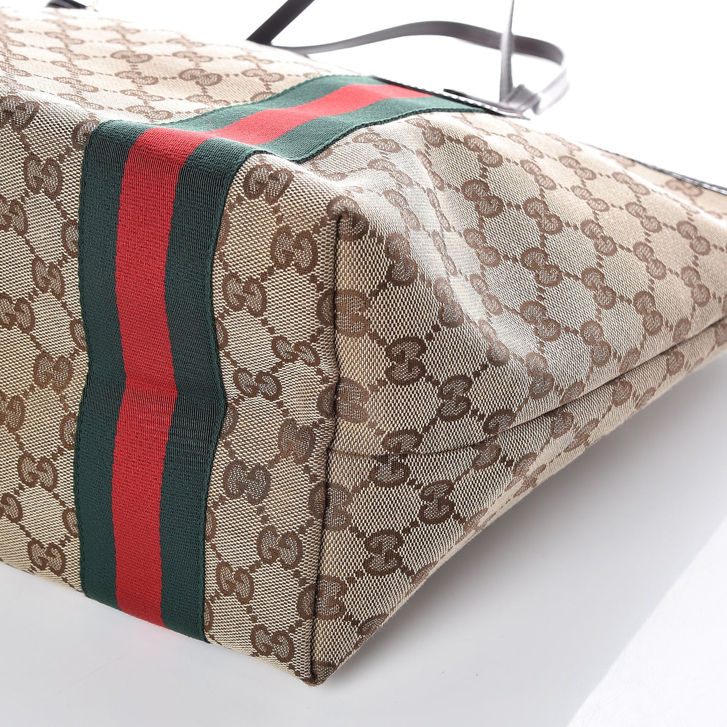 Monogram Web Large Jolie Tote Brown