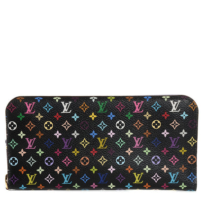 Louis Vuitton Monogram Multicolor Insolite Wallet Black Violet 1 of 7