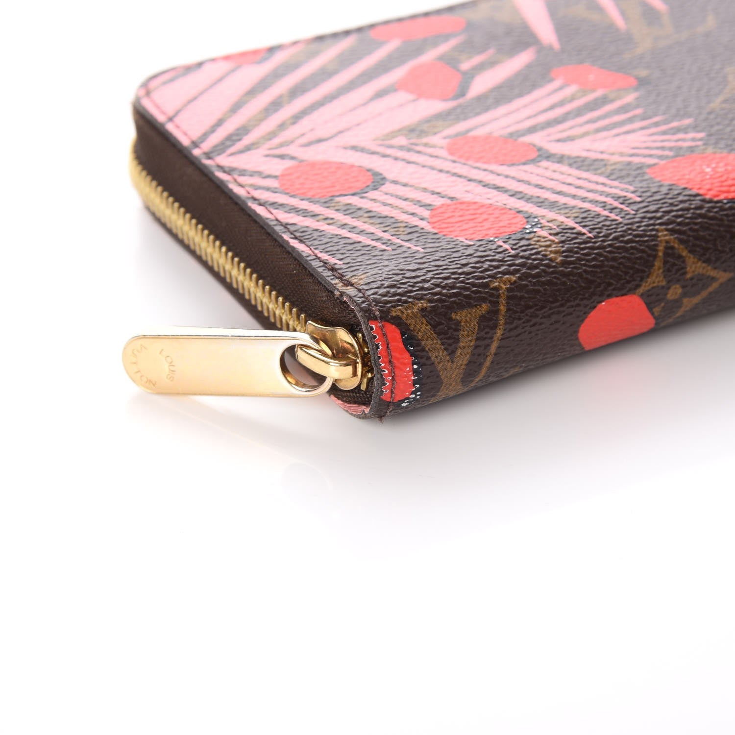 Louis Vuitton Monogram Jungle Dots Zippy Wallet Sugar Pink Poppy 8 of 8