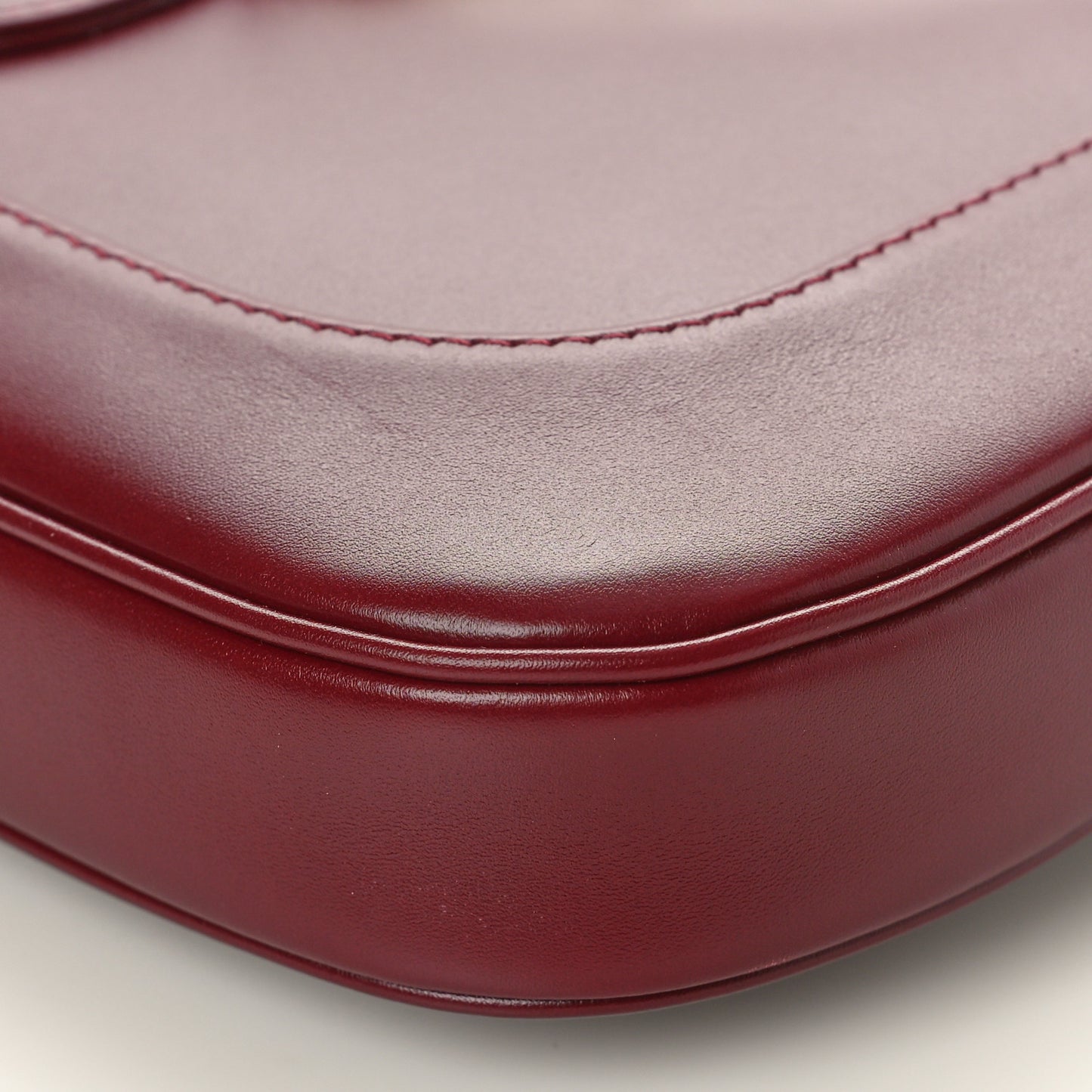Ancora Calfskin Small Jackie Shoulder Bag Rosso