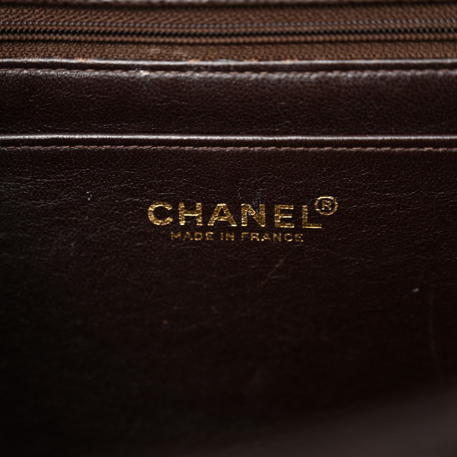 Chanel Caviar Quilted Jumbo Single Flap Brown 6 of 18