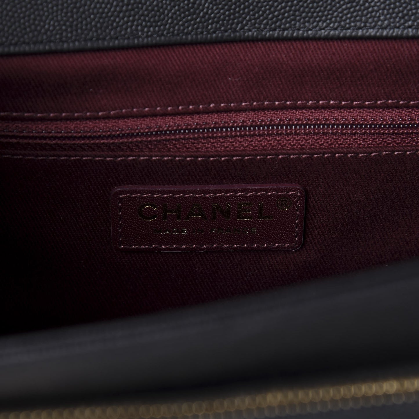 Caviar Quilted Medium Business Affinity Flap Black