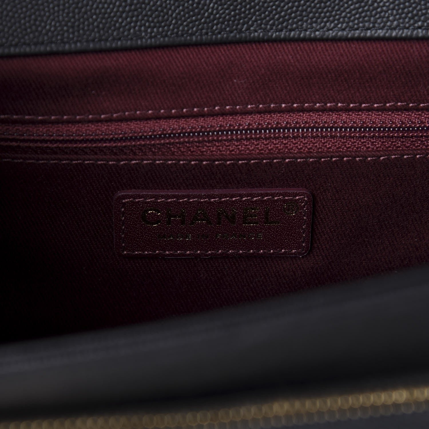 Chanel Caviar Quilted Medium Business Affinity Flap Black 8 of 10