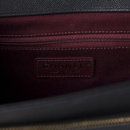 Chanel Caviar Quilted Medium Business Affinity Flap Black 8 of 10