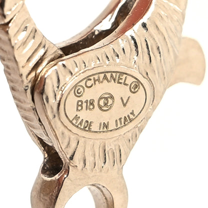 Chanel Pearl CC Necklace Light Gold 3 of 3