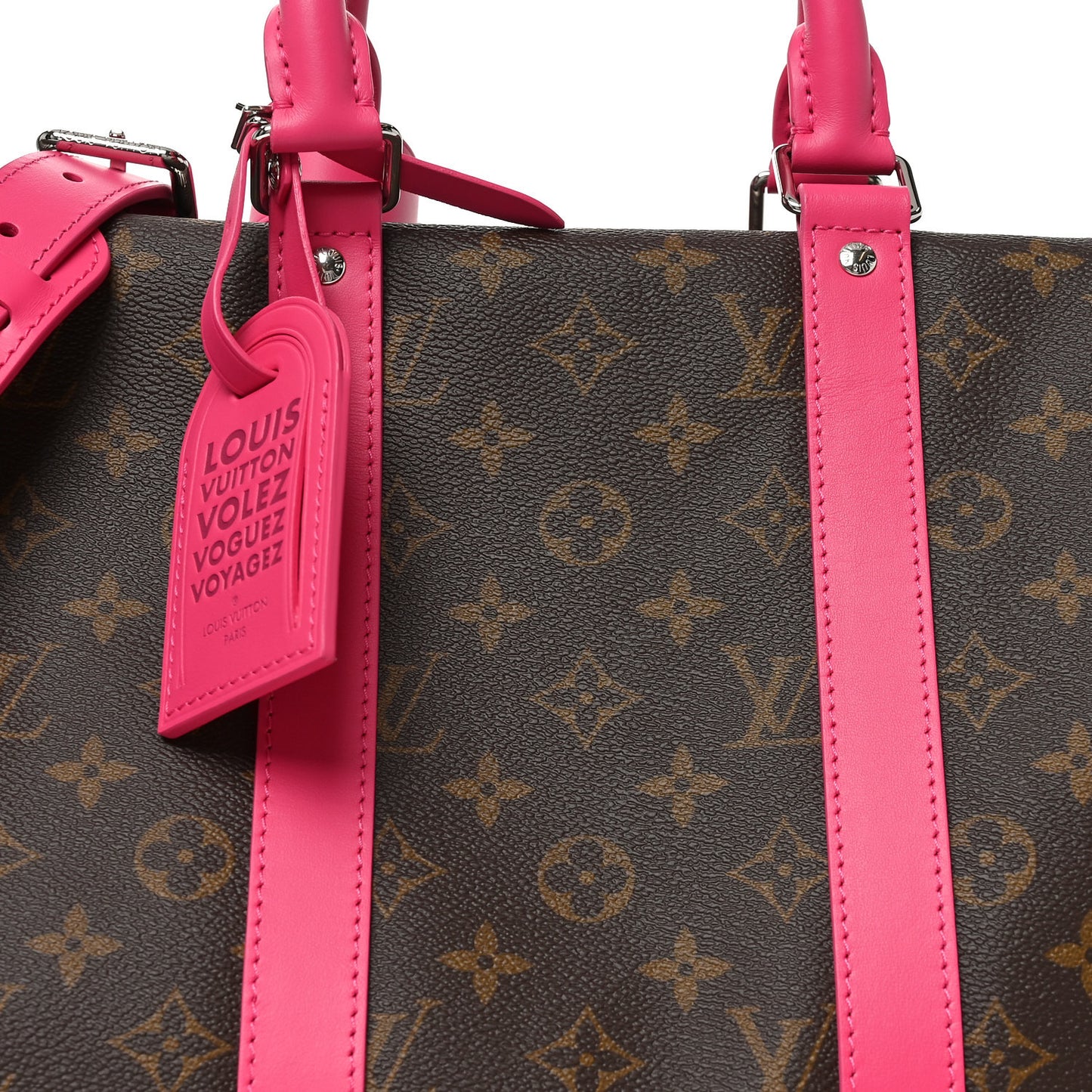Monogram Keepall Bandouliere 45 Pondichery Pink