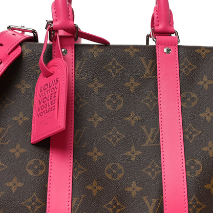 Louis Vuitton Monogram Keepall Bandouliere 45 Pondichery Pink 6 of 8