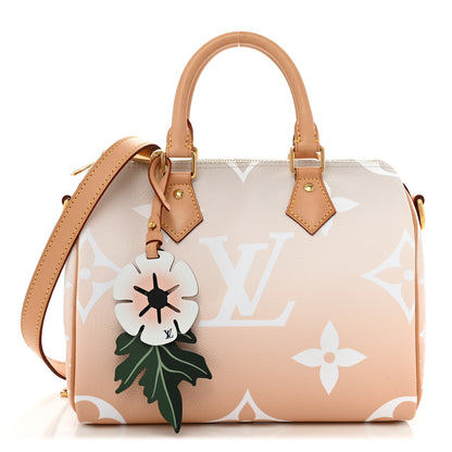 Louis Vuitton Monogram Giant By The Pool Speedy Bandouliere 25 Brume 1 of 11