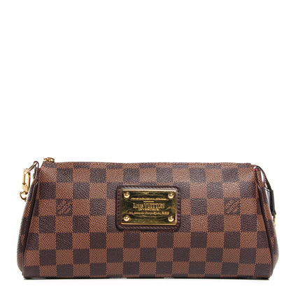 Louis Vuitton Damier Ebene Eva Clutch 1 of 7