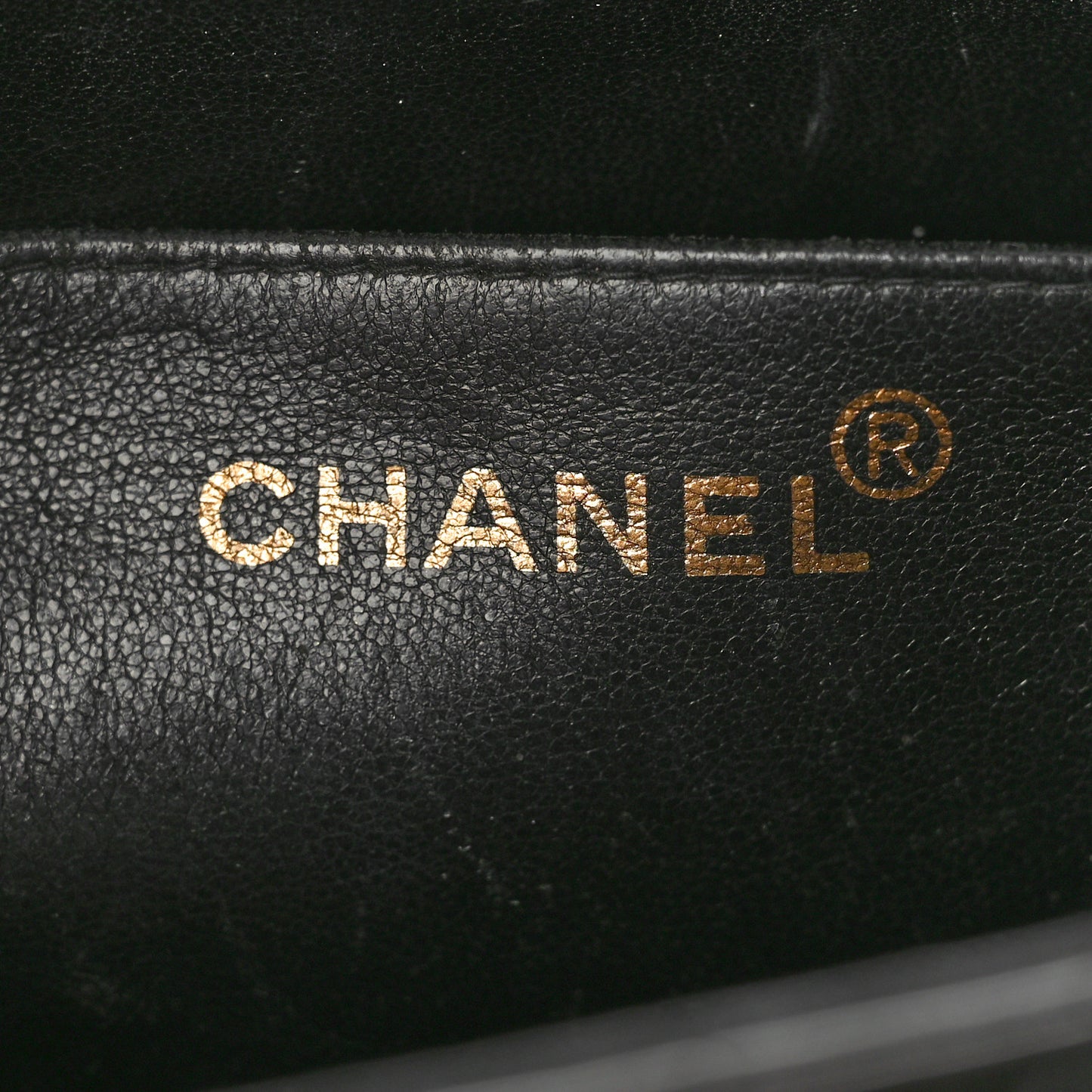 Patent Quilted XL Jumbo Single Flap Black