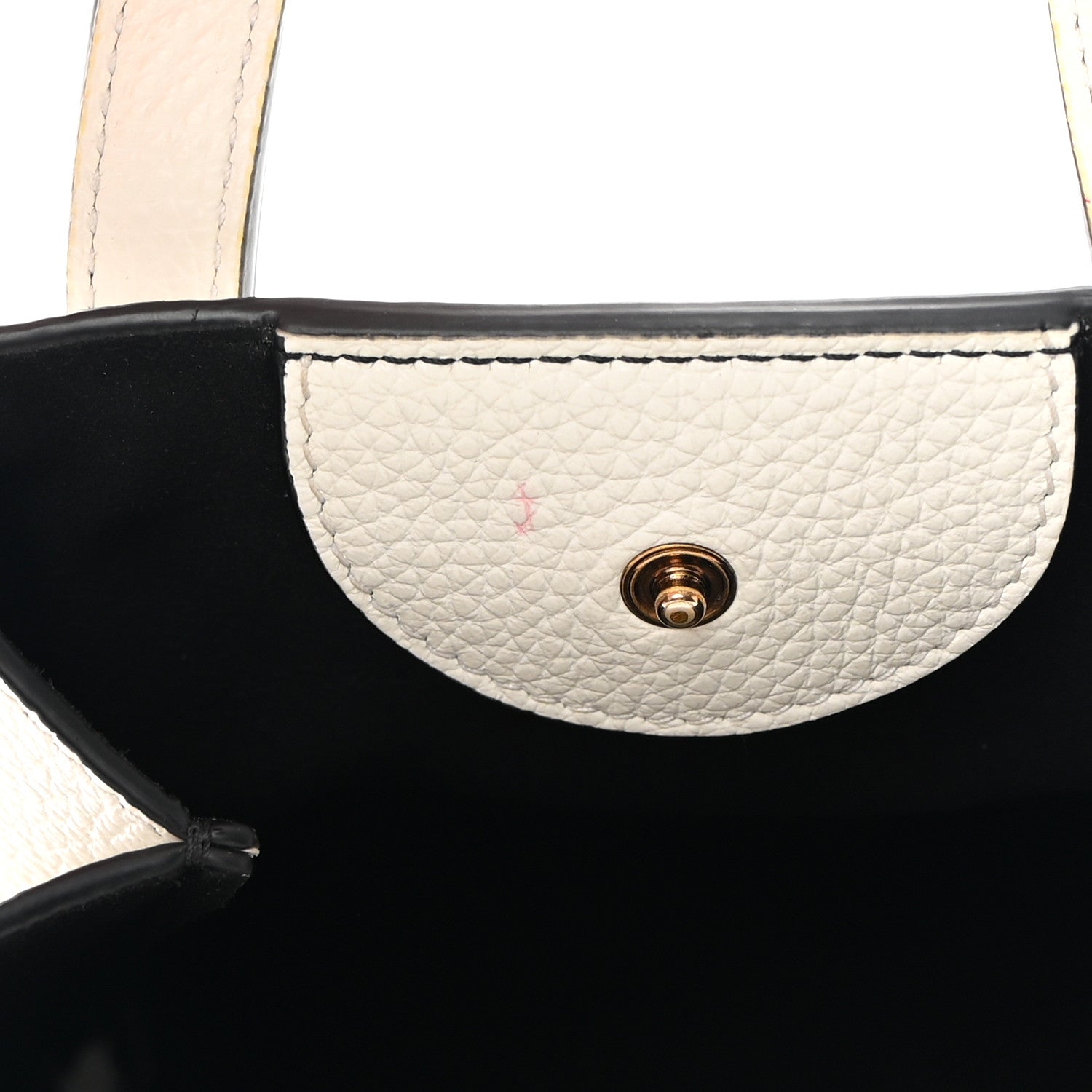 Salvatore Ferragamo Tumbled Calfskin Gancini Mini Bag White 12 of 13