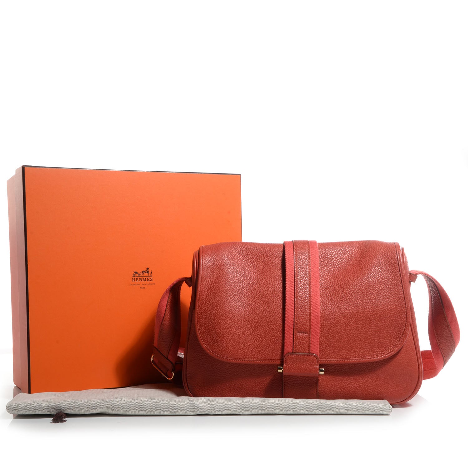 Hermes Taurillon Clemence Bourlingue Sanguine Rose Jaipur 8 of 8