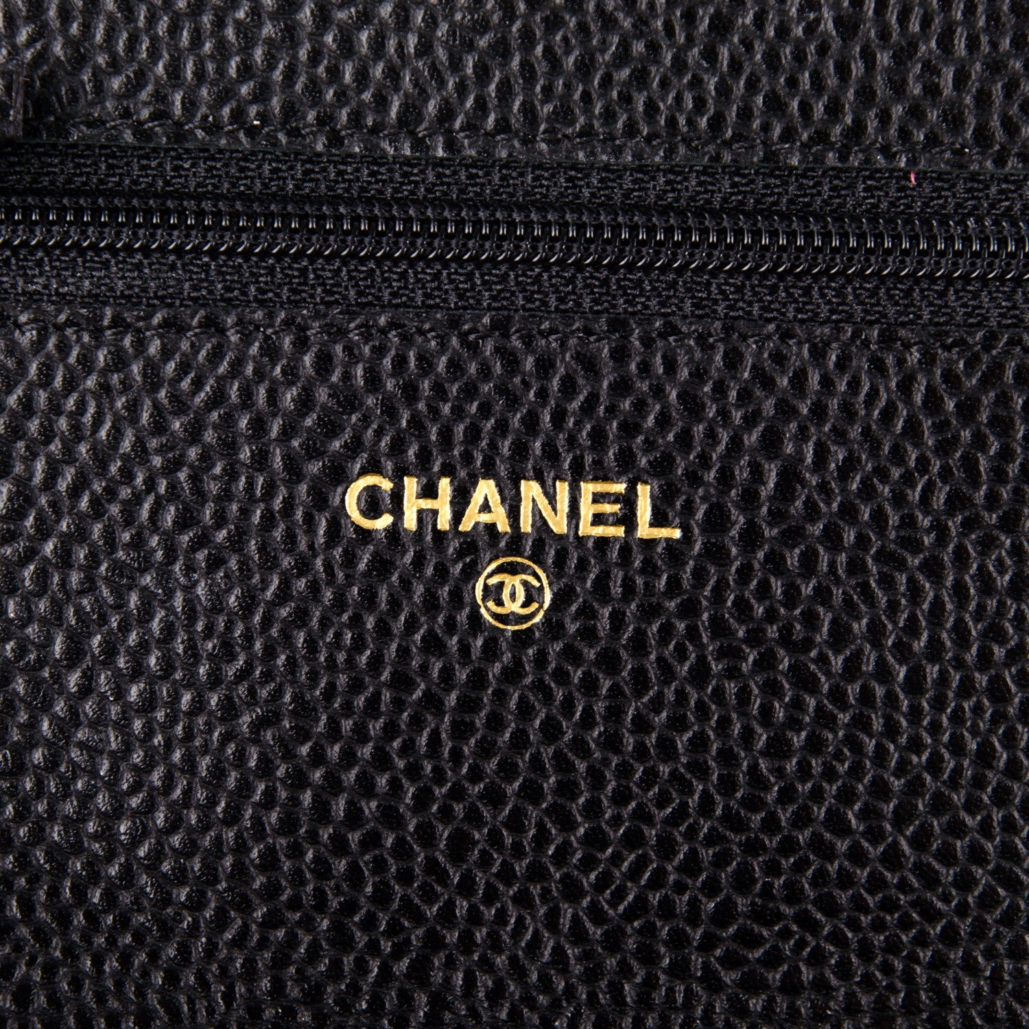 Chanel Caviar Quilted Wallet On Chain WOC Black 6 of 8