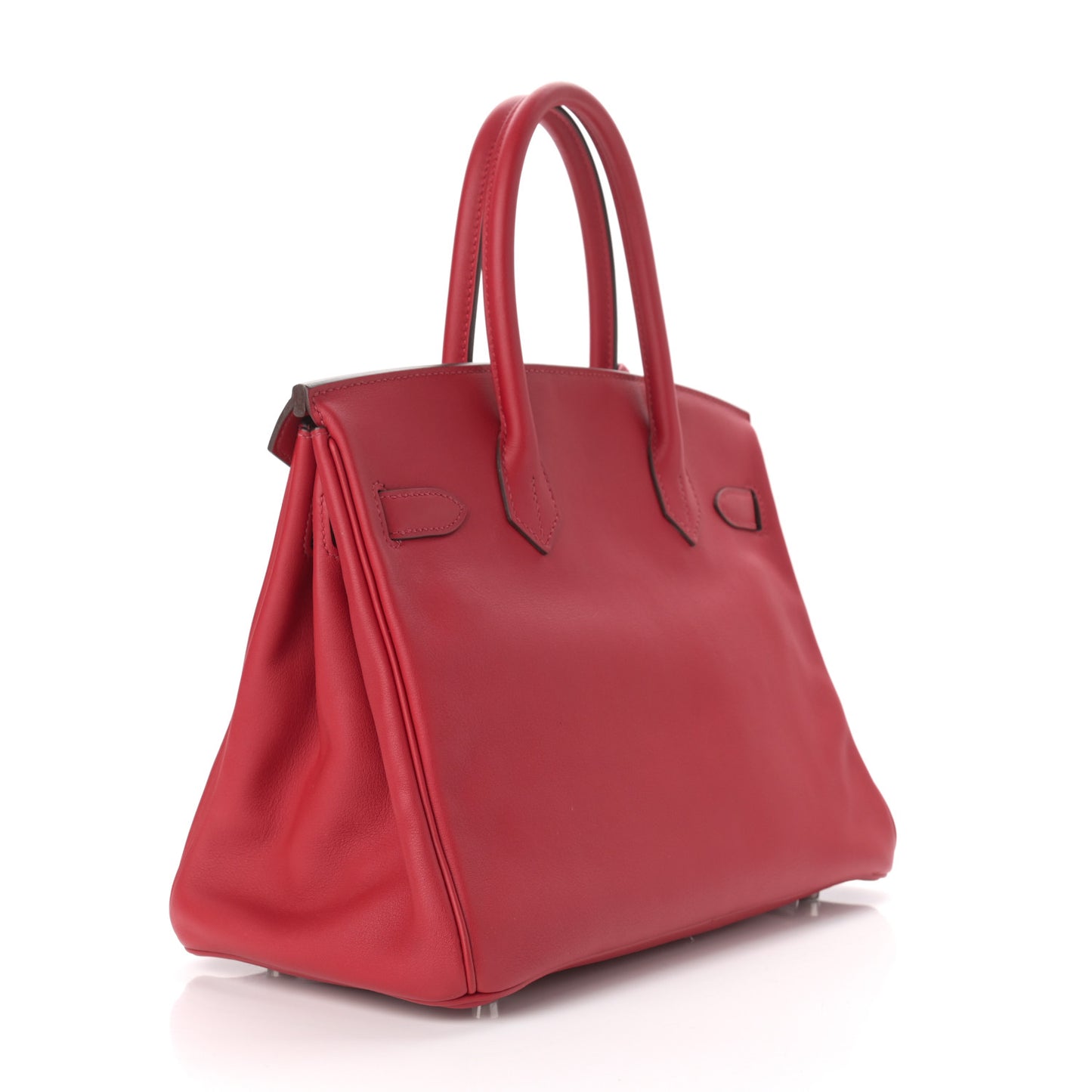 Swift Epsom Tressage Birkin 30 Rouge Piment Rouge De Coeur Rouge H
