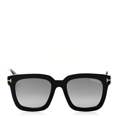 Tom Ford Square Sari TF690 Sunglasses Black 2 of 9