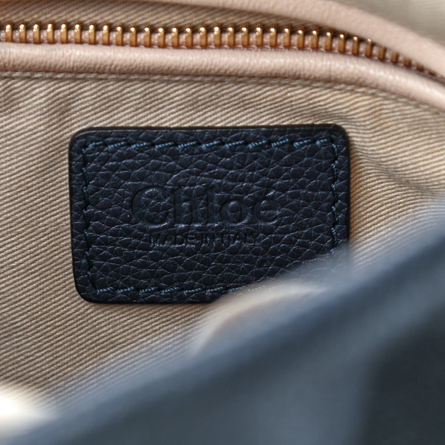 Calfskin Small Paraty Navy